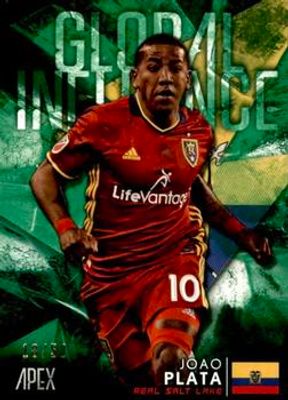 2016 Topps Apex MLS #GI-JP Global Influence Green /50
