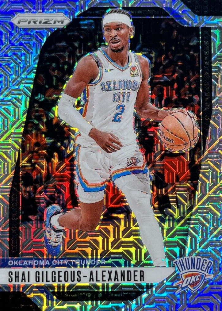 SHAI GILGEOUS-ALEXANDER PRIZMカード No.57 2023-24 Panini Select #57 Shai Gilgeous-Alexander Silver