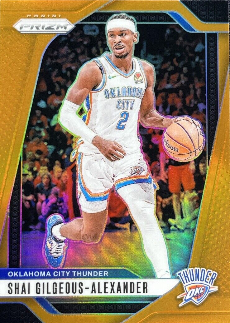 Shai Gilgeous-Alexander 2024 Prizm #113 Orange /49 Price