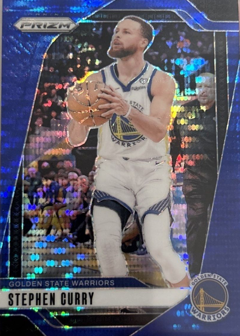 Stephen Curry 2024 Prizm #134 Blue Pulsar /99 Price Guide