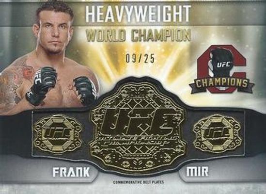 2014 Topps UFC Champions #CFB-5 Champions Full Belt Manufactured Relic /25