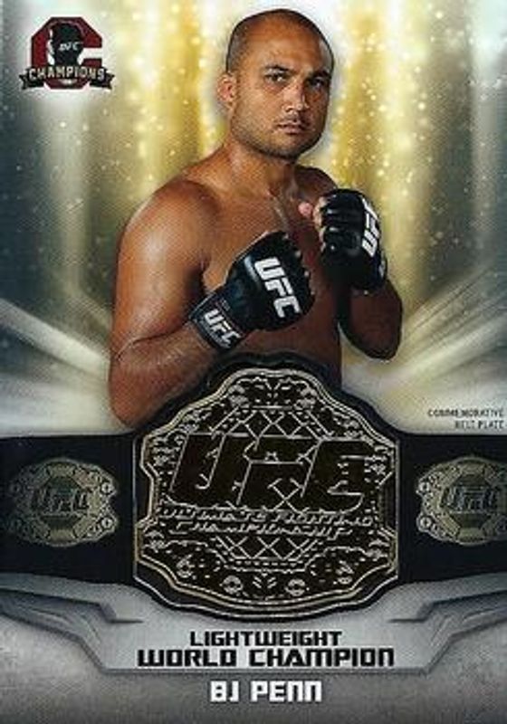 2014 Topps UFC Champions #CB-14 Champions Single Belt Manufactured Relic