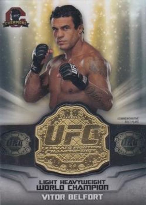 2014 Topps UFC Champions #CB-7 Champions Single Belt Manufactured Relic