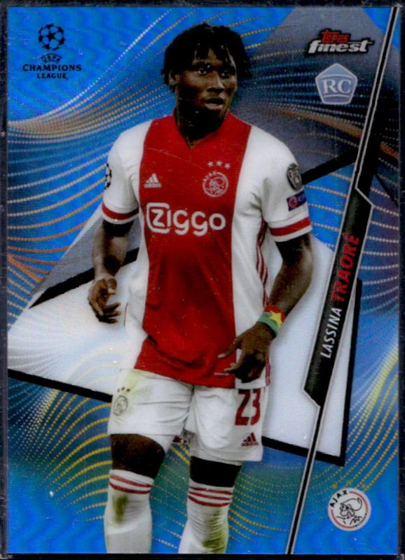 2020 Topps Finest UEFA Champions League #68 Blue Refractor /150