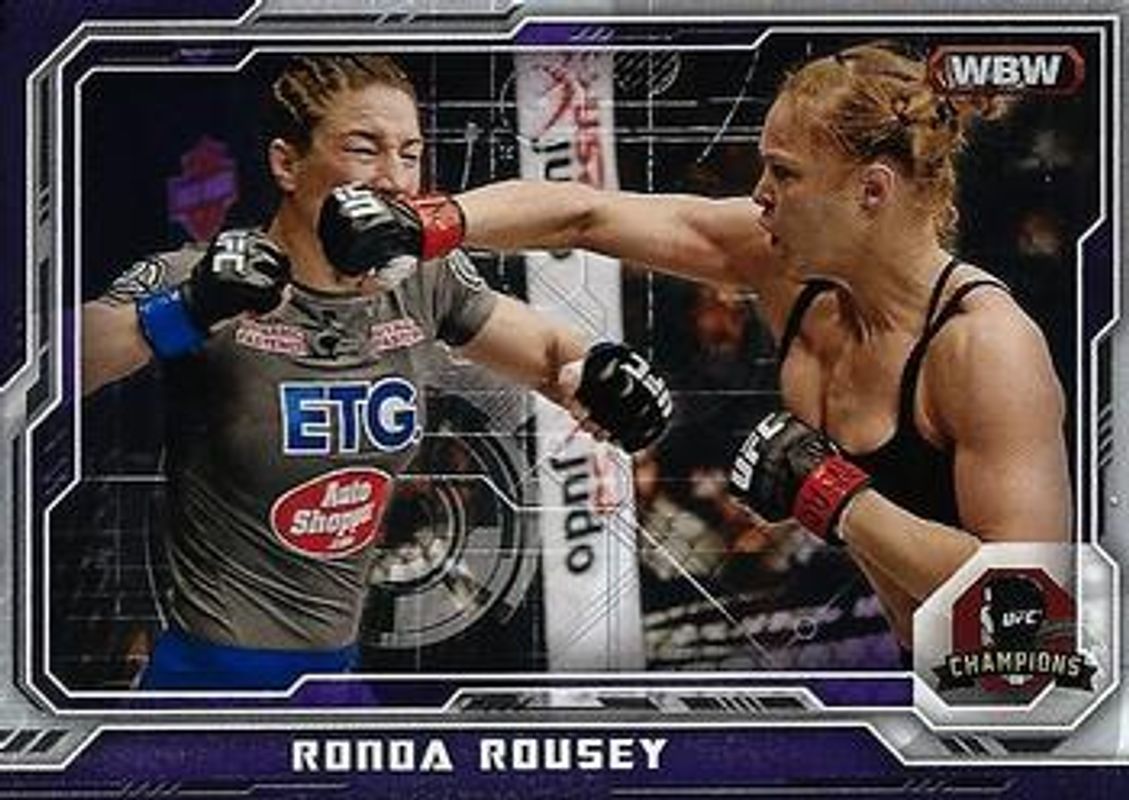 2014 Topps UFC Champions #76 Purple /88