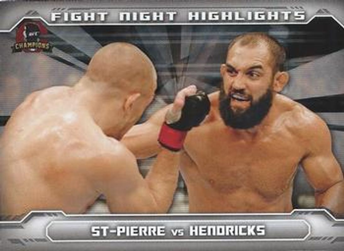 2014 Topps UFC Champions #FNH-JH Fight Night Highlights