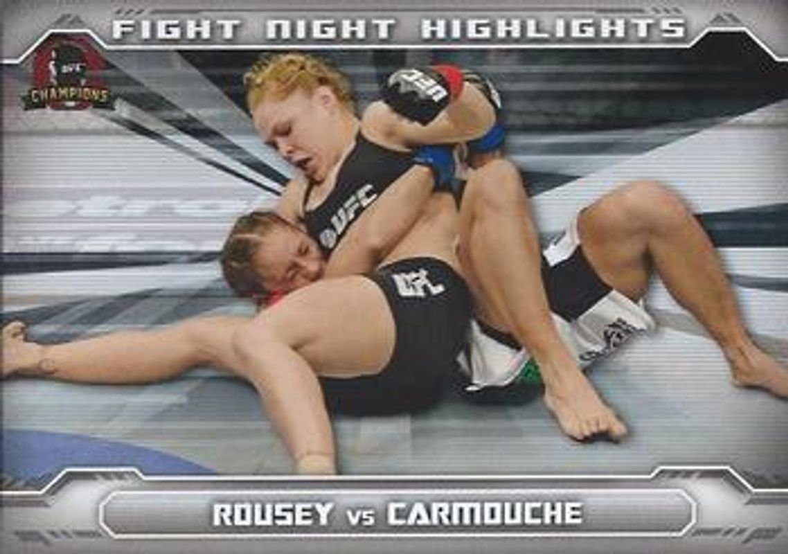2014 Topps UFC Champions #FNH-RR Fight Night Highlights
