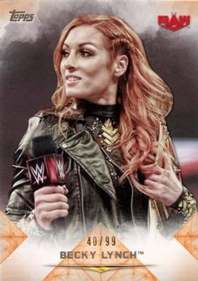 2020 Topps WWE Undisputed #4 Orange /99