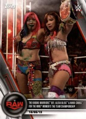 2020 Topps WWE Women's Division #91 Base