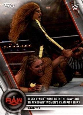 2020 Topps WWE Women's Division #22 Base