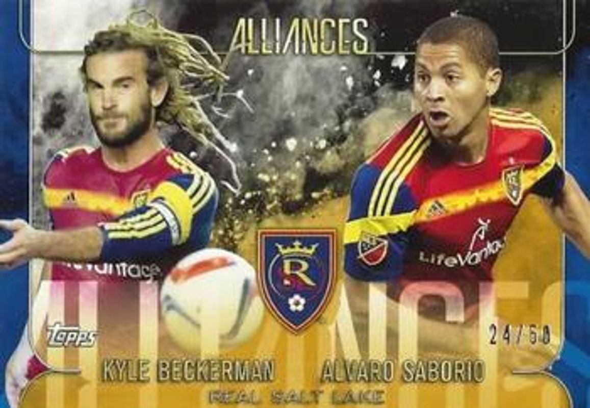 2015 Topps Apex MLS #A-12 Alliances Gold /50