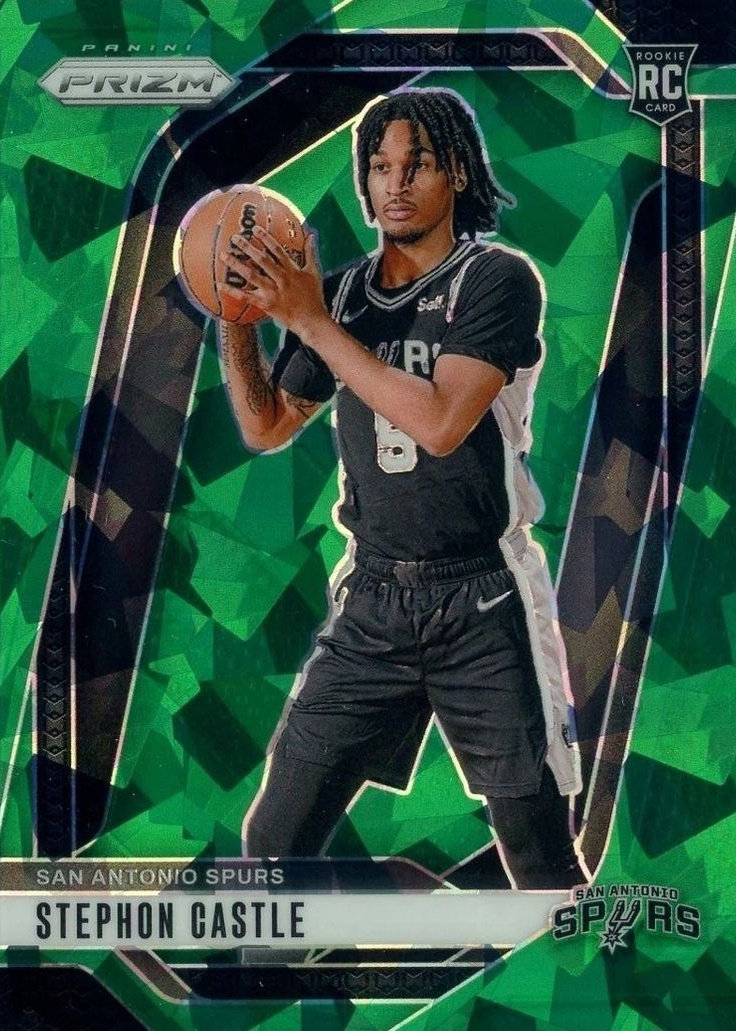 Stephon Castle 2024 Prizm #234 Green Ice Price Guide - Sports Card