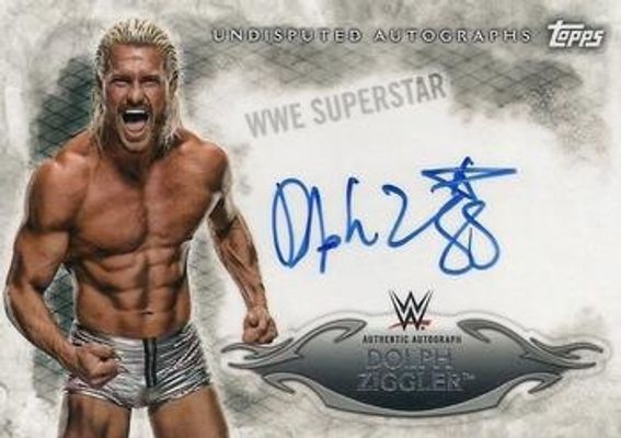 2015 Topps WWE Undisputed #UA-DZ Autographs
