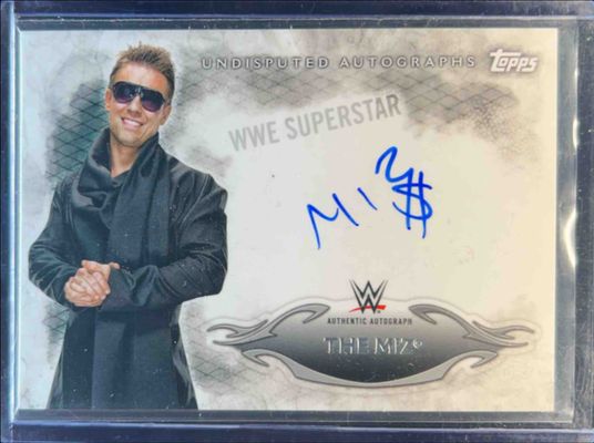 2015 Topps WWE Undisputed #UA-TM Autographs