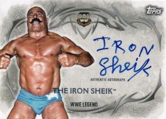2015 Topps WWE Undisputed #UA-IS Autographs