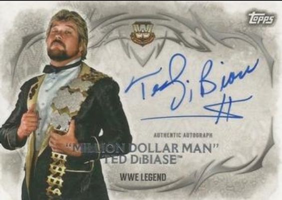 2015 Topps WWE Undisputed #UA-MM Autographs