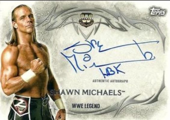 2015 Topps WWE Undisputed #UA-SM Autographs