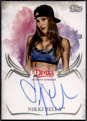 2015 Topps WWE Undisputed #UA-NB Autographs