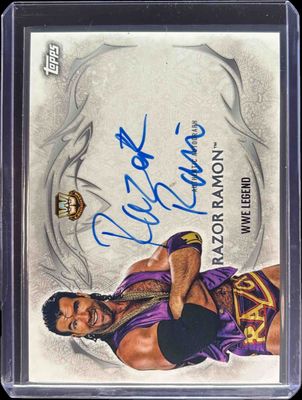 2015 Topps WWE Undisputed #UA-RR Autographs