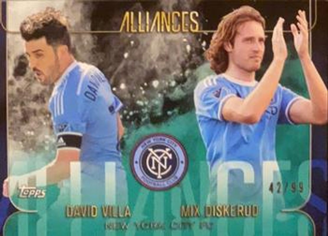 2015 Topps Apex MLS #A-1 Alliances Green /99