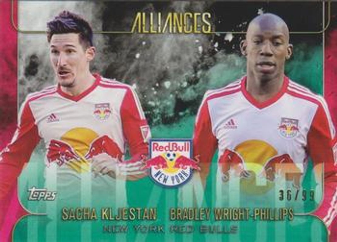 2015 Topps Apex MLS #A-8 Alliances Green /99