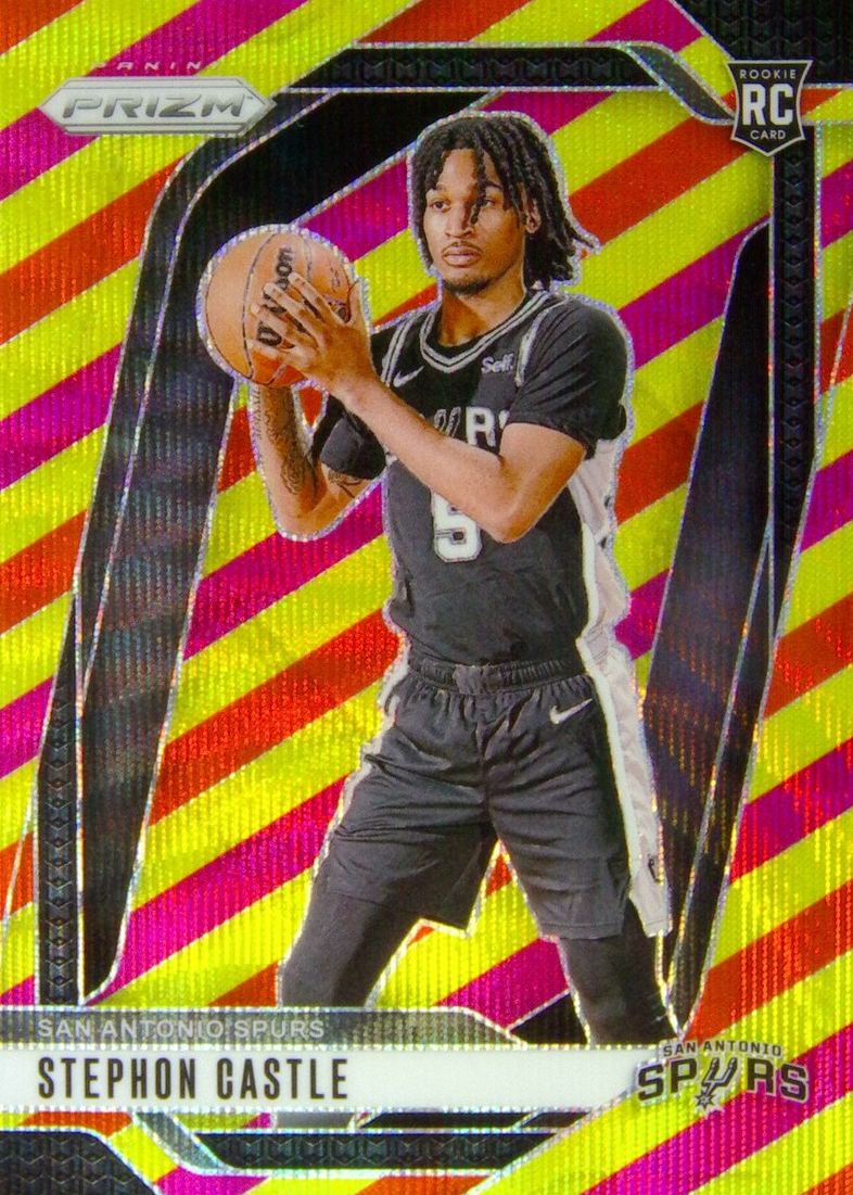 Stephon Castle 2024 Prizm #234 Multi Wave /88 Price Guide - Sports Card ...