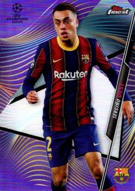 2020 Topps Finest UEFA Champions League #19 Purple Refractor /250