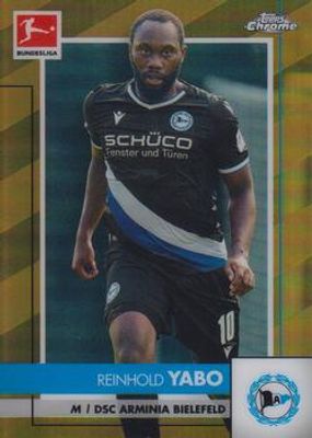 2020 Topps Chrome Bundesliga #19 Gold Refractor /50