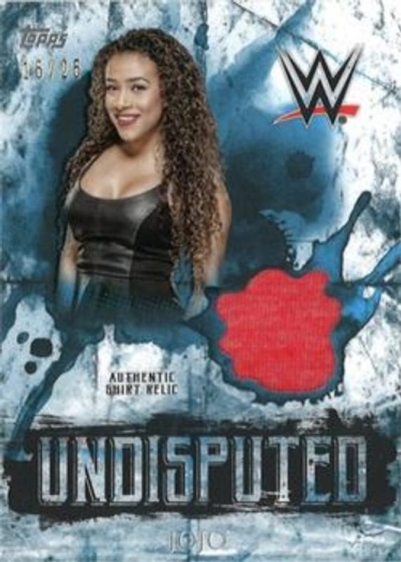 2018 Topps WWE Undisputed #UR-JJ Undisputed Relic - Blue /25