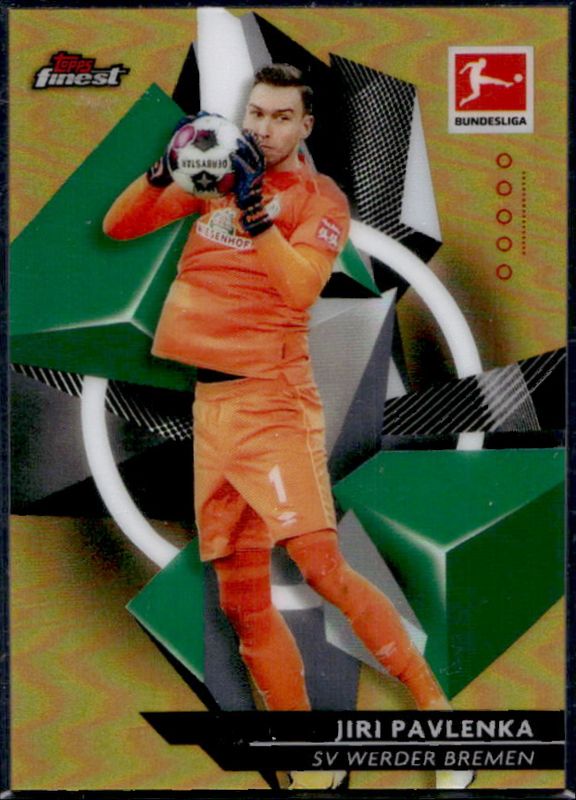 2020 Topps Finest Bundesliga #24 Gold /50
