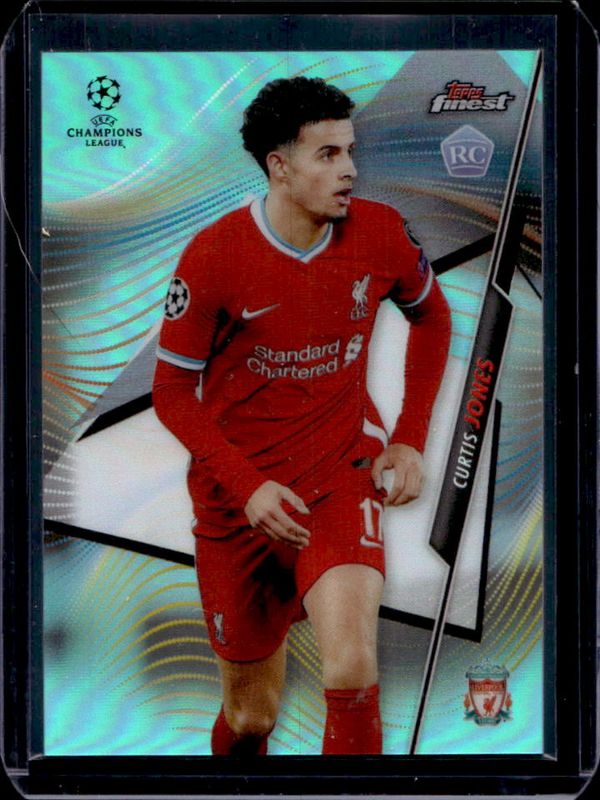 2020 Topps Finest UEFA Champions League #95 Aqua Refractor /75