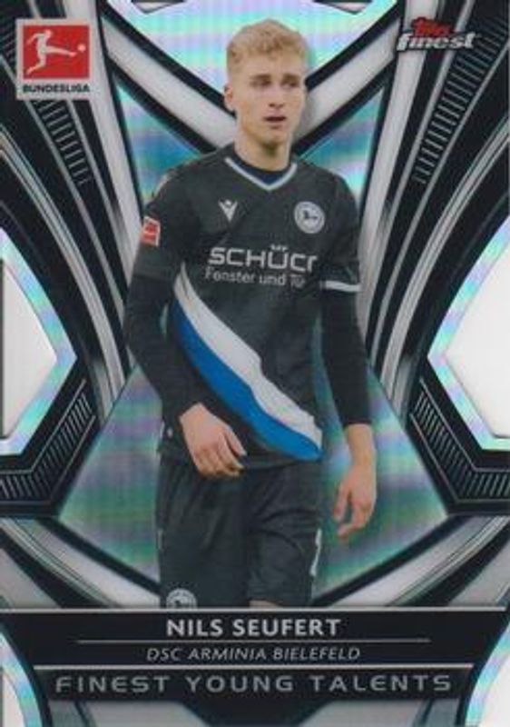2020 Topps Finest Bundesliga #FYT-NS Finest Young Talents Die-Cut