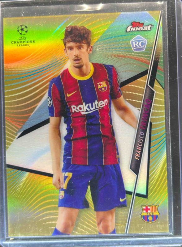 2020 Topps Finest UEFA Champions League #16 Gold Refractor /50