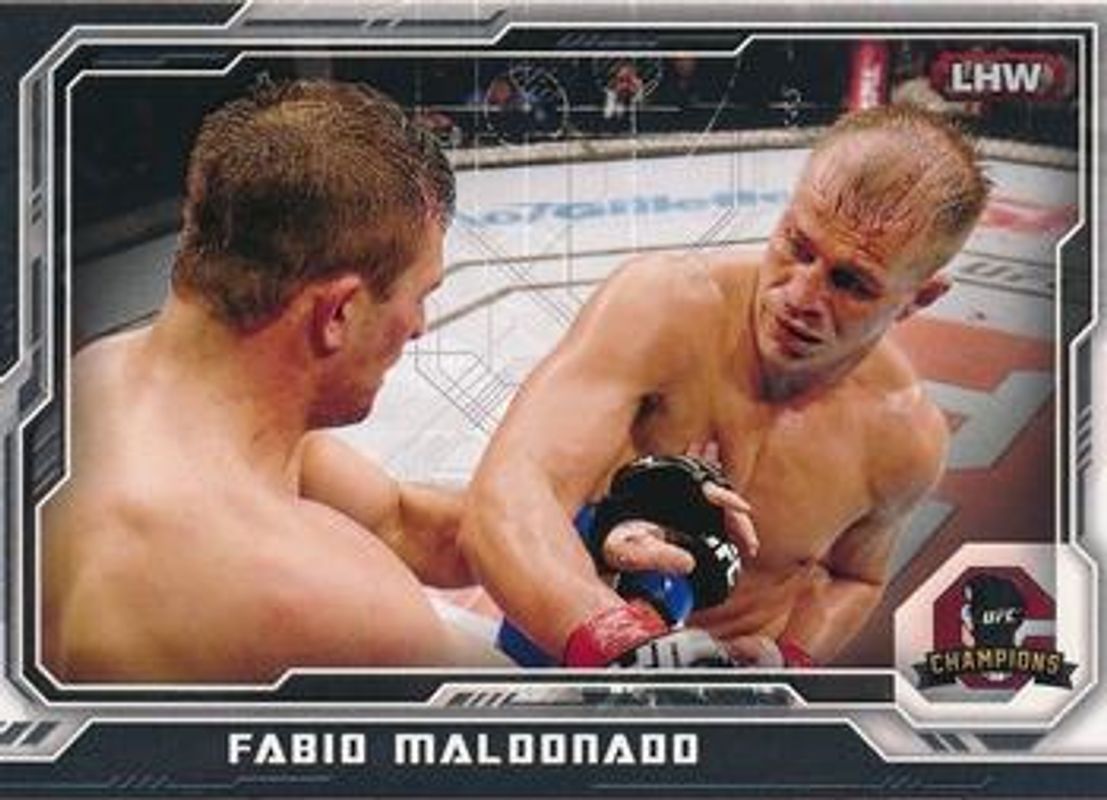 2014 Topps UFC Champions #62 Black /188