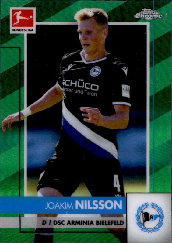 2020 Topps Chrome Bundesliga #20 Green Refractor /99