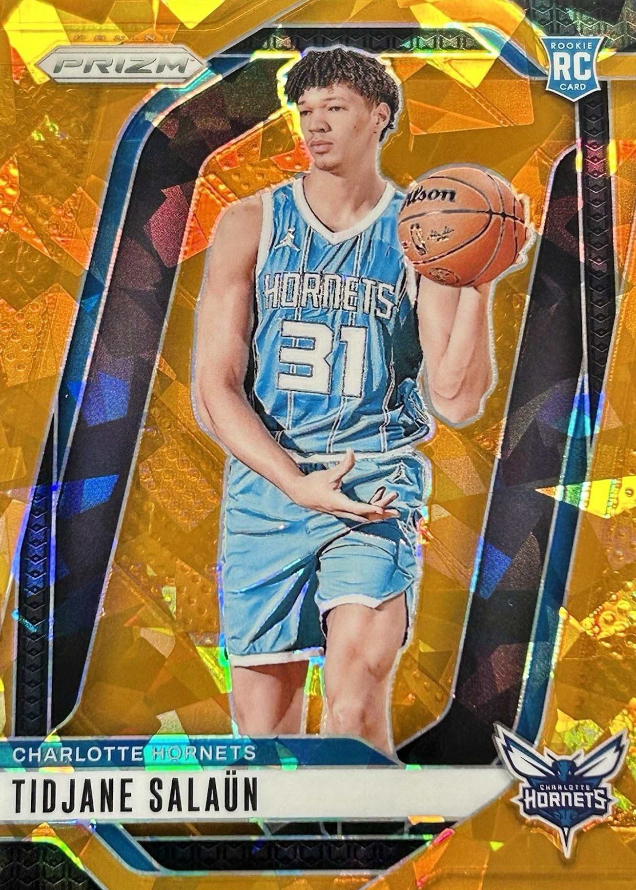 Tidjane Salaun 2024 Prizm #262 Orange Ice Price Guide - Sports