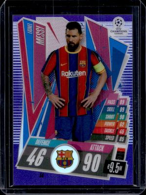 2020 Topps Chrome Match Attax UEFA Champions League #56 Purple /299