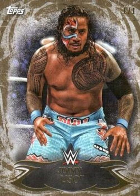 2015 Topps WWE Undisputed #78 Gold /1