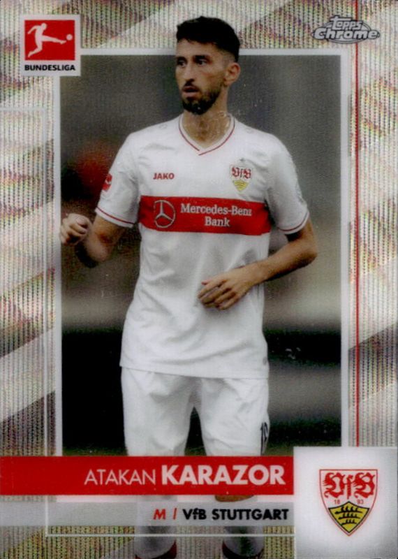 2020 Topps Chrome Bundesliga #91 X Fractor Refractor /250
