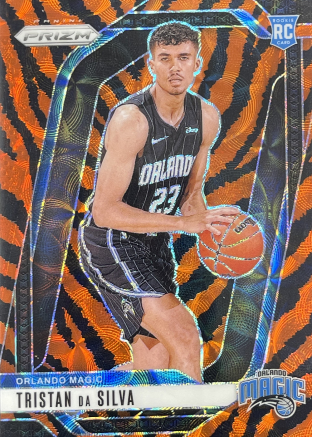 Tristan da Silva 2024 Prizm #256 Choice Tiger Stripe /(SSP) Price