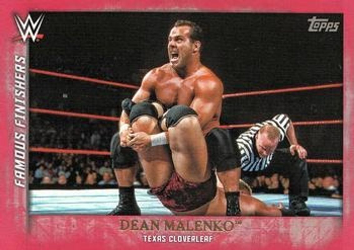 2015 Topps WWE Undisputed #FF-19 Famous Finishers - Red