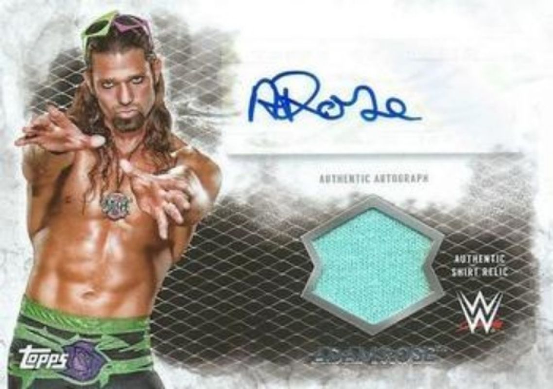 2015 Topps WWE Undisputed #UAR-AR Autographs Relics