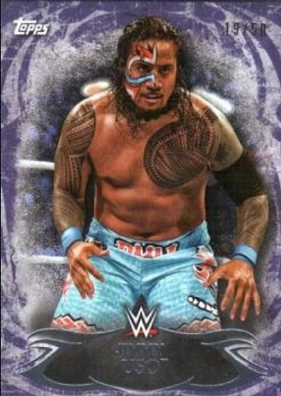 2015 Topps WWE Undisputed #78 Purple /50