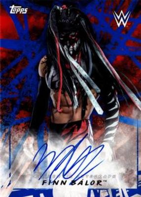 2018 Topps WWE Road To Wrestlemania #A-FB Autographs - Blue /50
