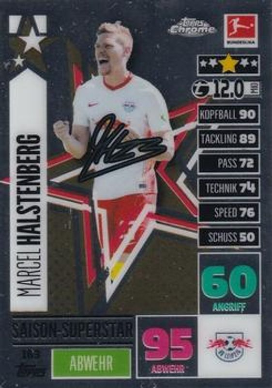 2020 Topps Chrome Match Attax Bundesliga #163 Base