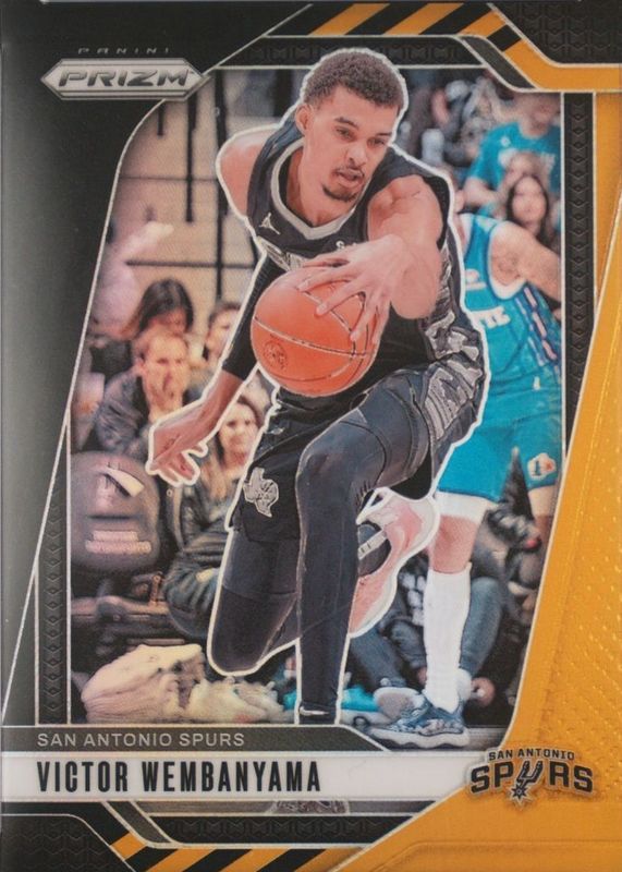 Victor Wembanyama 2024 Prizm #172 Black Gold /5 RAW