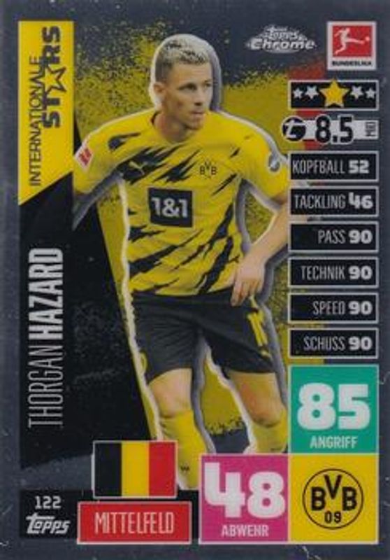 2020 Topps Chrome Match Attax Bundesliga #122 Base