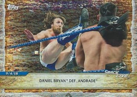 2020 Topps WWE Road to WrestleMania #60 Foilboard