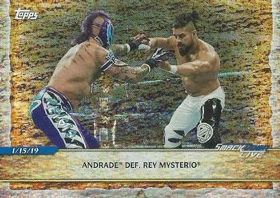 2020 Topps WWE Road to WrestleMania #80 Foilboard