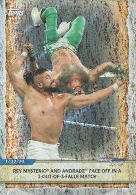 2020 Topps WWE Road to WrestleMania #81 Foilboard